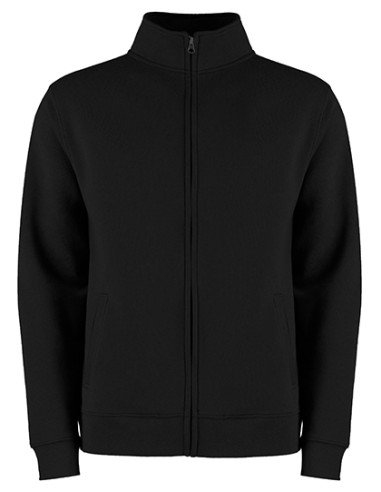 K-KK334-Regular Fit Zipped Sweatshirt